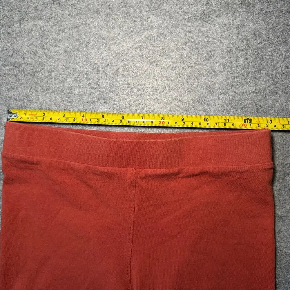 Intimately by Free People Women Small Leggings Knit Solid Red